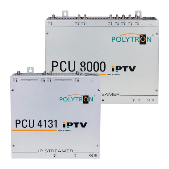 Polytron PCU 4131 User Manual