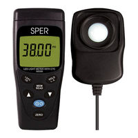 Sper scientific 850006 Instruction Maual