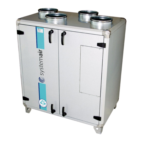 SystemAir Topvex TR Series Operation And Maintenance Instructions