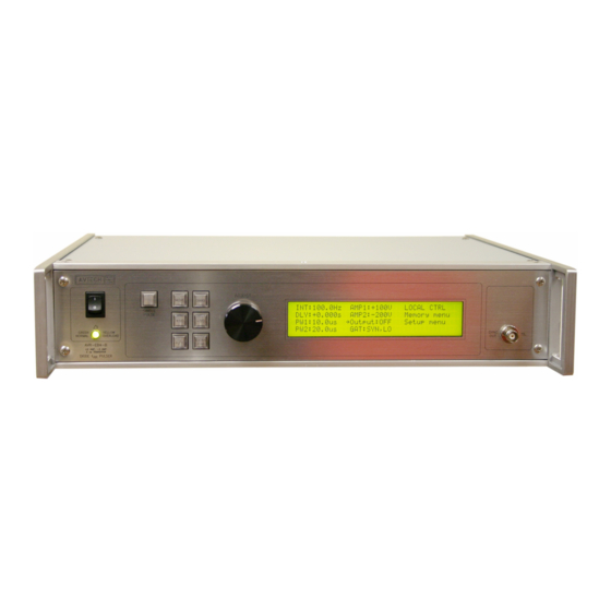 Avtech AVR-EB4-B Instructions Manual