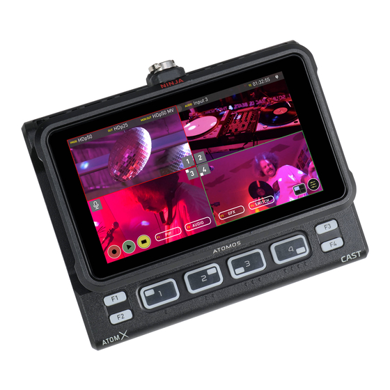 Atomos AtomX Cast Manual