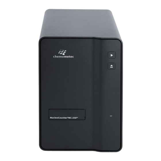 ChemoMetec NucleoCounter NC-250 Cleaning Manual