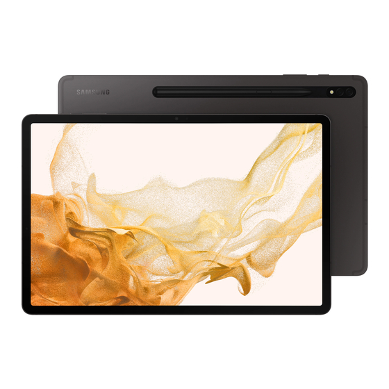Samsung Galaxy Tab S8+ User Manual