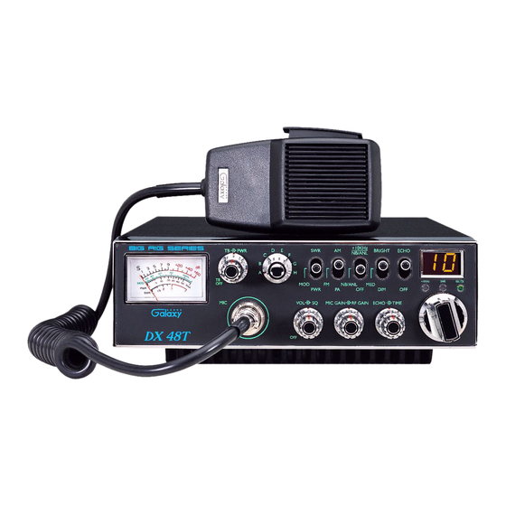 Galaxy DX 48T Owner's Manual