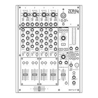 Korg Digital Mixer ZERO4 Owner's Manual
