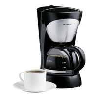 Mr. Coffee EC4 User Manual