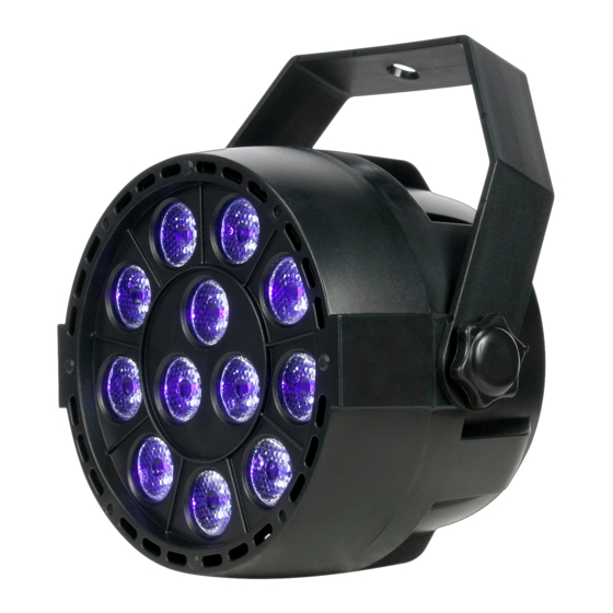 Eliminator Lighting Mini Par UV LED User Manual