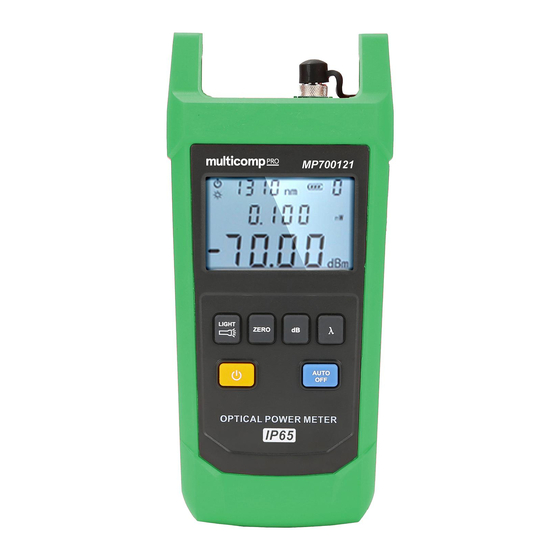 multicomp pro MP700121 Manual