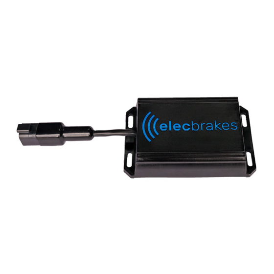 Elecbrakes ELBC 2000 Quick Start Manual