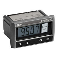 BEKA BA507E-SS Manual