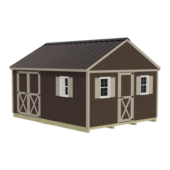 Reynolds Building Systems Best Barns Fairview Assembly Book