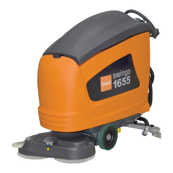 diversey TASKI swingo 1655 XD Manual
