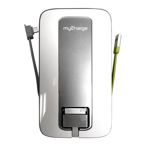 MyCharge Peak 6000 Owner's Manual