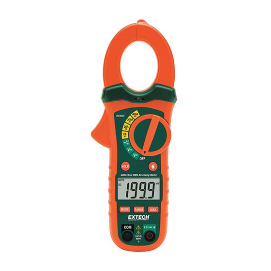 Extech Instruments MA430T Manuals
