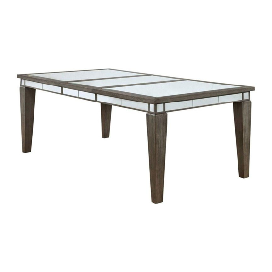 Furniture of America CM3352T Assembly Instructions