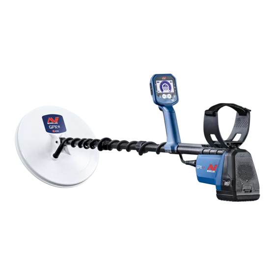 Minelab GPX6000 Quick Start Manual