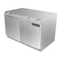 Continental Refrigerator DLUCF27-SS Specification Sheet