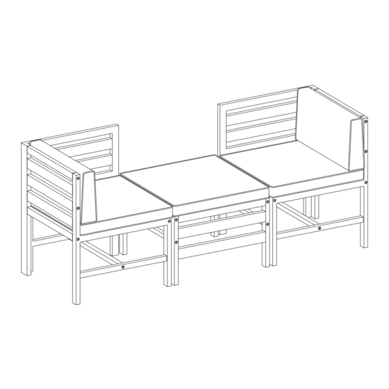 Walker Edison OWSAN3PC Manuals