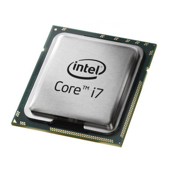 Intel ® Core i7 User Manual