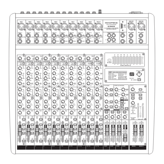 Monoprice 615816 User Manual