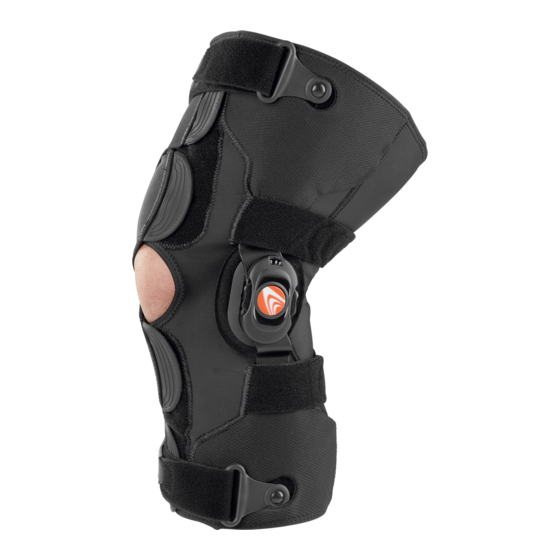 Breg Freestyle OA Brace Fitting Instructions