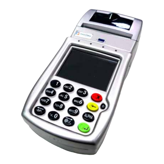 First Data FD-400GT-CDMA Installation Manual