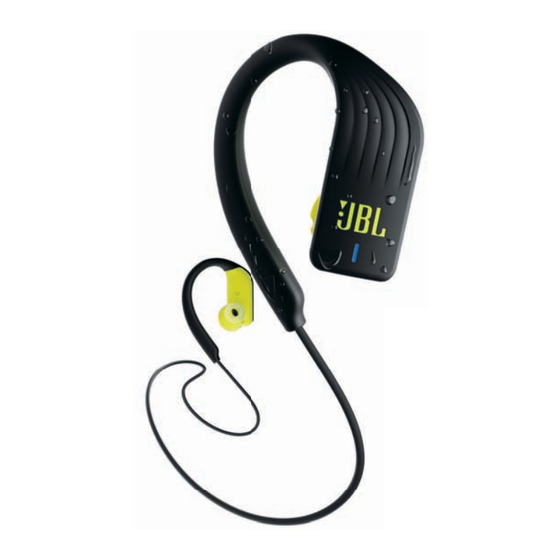 Harman JBL ENDURANCE SPRINT Quick Start Manual