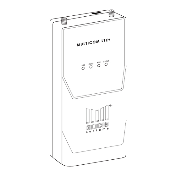 MULTICOM LTE+ Manuals
