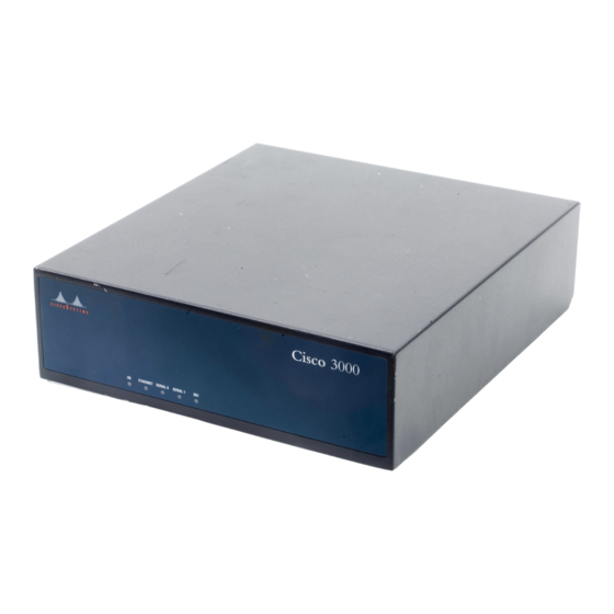 Cisco 3101 Hardware Installation And Maintenance