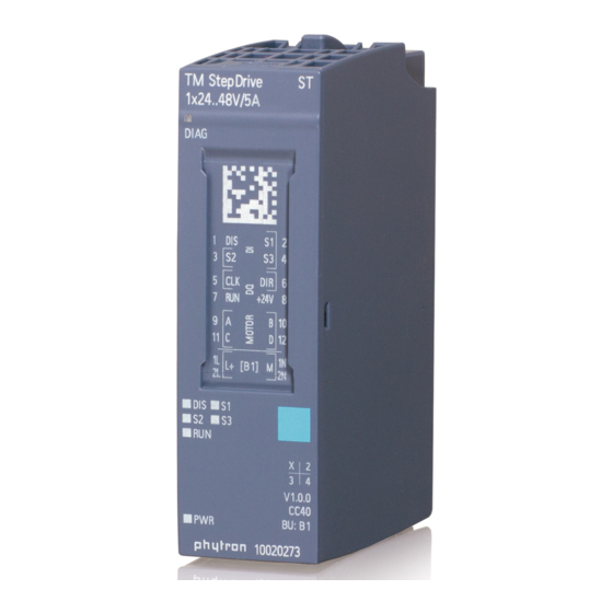 phytron TM StepDrive 1x24..48V/5A Manual
