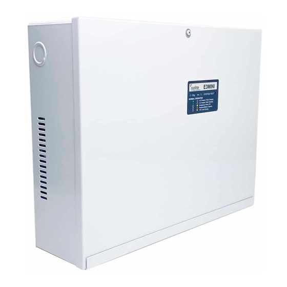 Isolite E3MINI Series Installation & Operation Manual