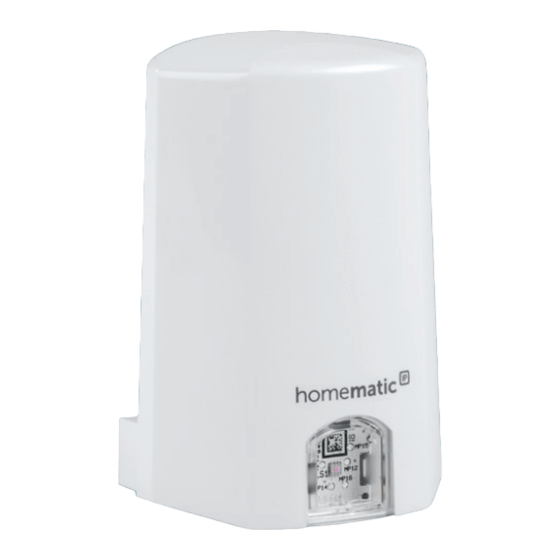 eQ-3 Homematic IP Light Sensor Installation And Brief Instructions