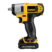 DeWalt DCF813S2 Instruction Manual