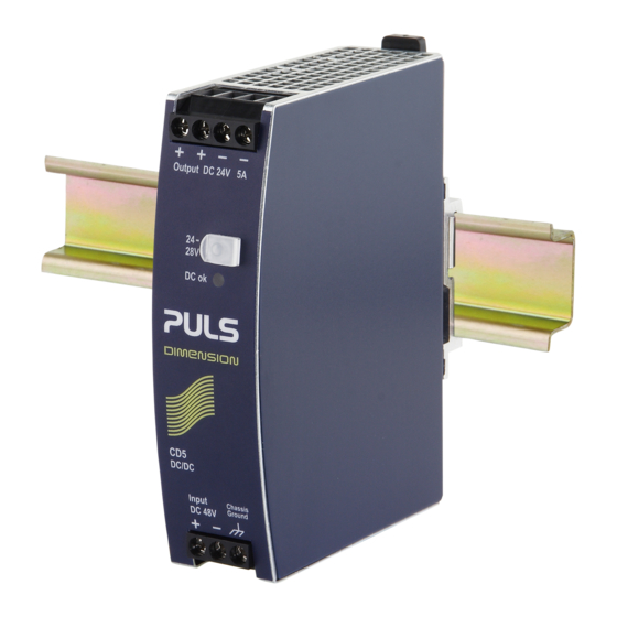 Puls CD5.242 Installation Manual