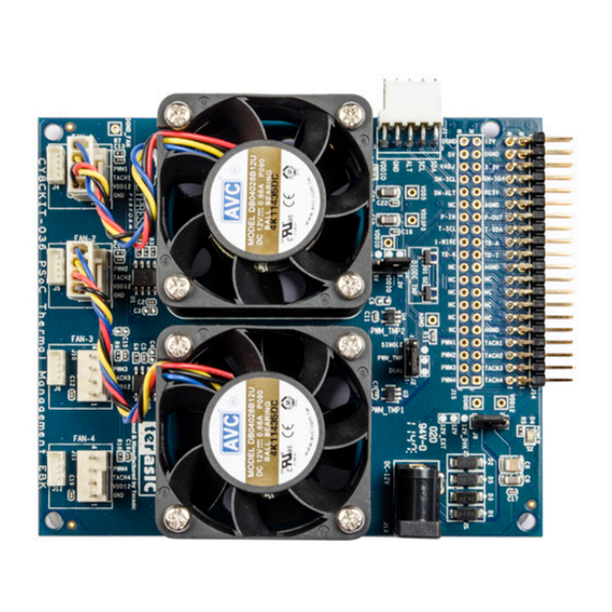 Cypress Semiconductor CY8CKIT-036 Quick Start Manual