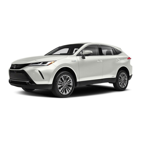 Toyota VENZA 2021 Quick Reference Manual