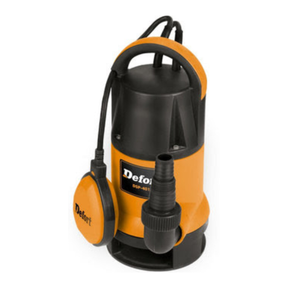 Defort DSP-401N User Manual