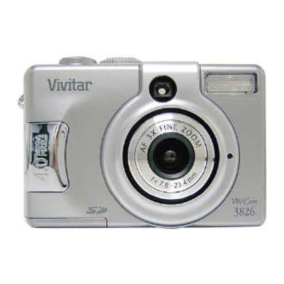 VIVITAR VIVICAM 3826 USER MANUAL Pdf Download ManualsLib