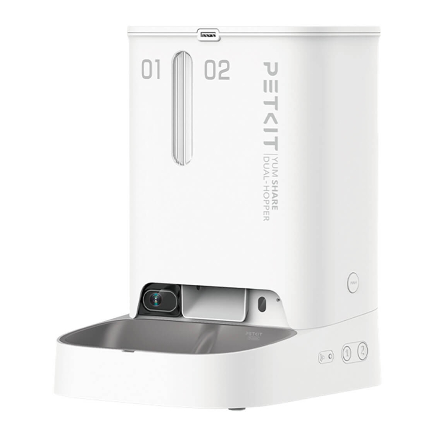 PETKIT YumShare Dual-hopper P591 - Smart Pet Feeder Manual