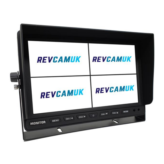 REVCAMUK MON1010Q-AHD Instructions Manual