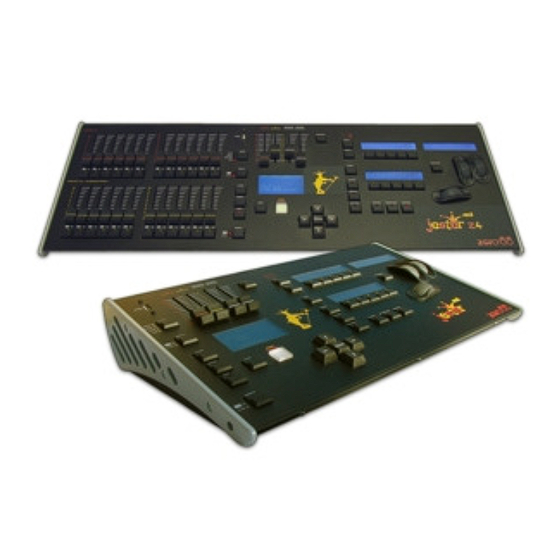Zero88 Jester Operating Manual