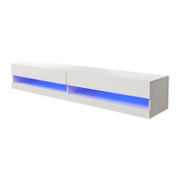 GWF Galicia 150cm Wall TV Unit with LED Assembly Instructions Manual