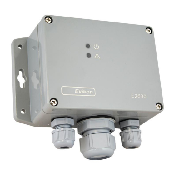 Evikon E2630-VOC User Manual