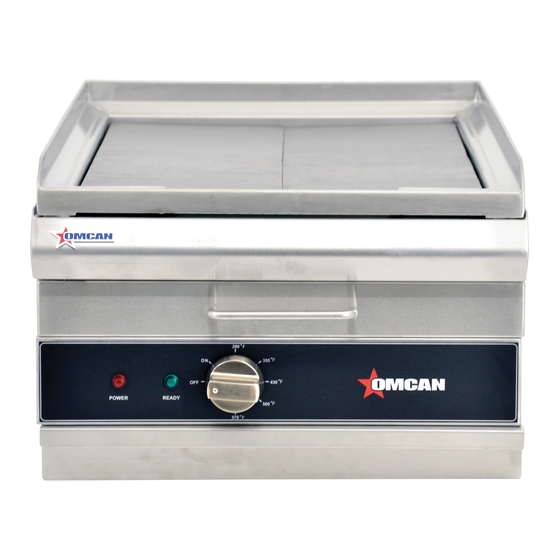 Omcan CE-CN-0350-G Instruction Manual