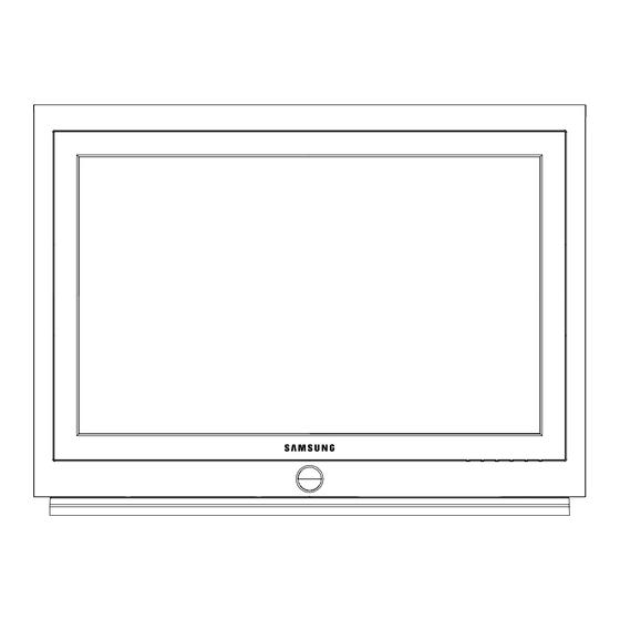 Samsung LW29A13W Service Manual