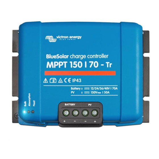 Victron energy MPPT Owner's Manual