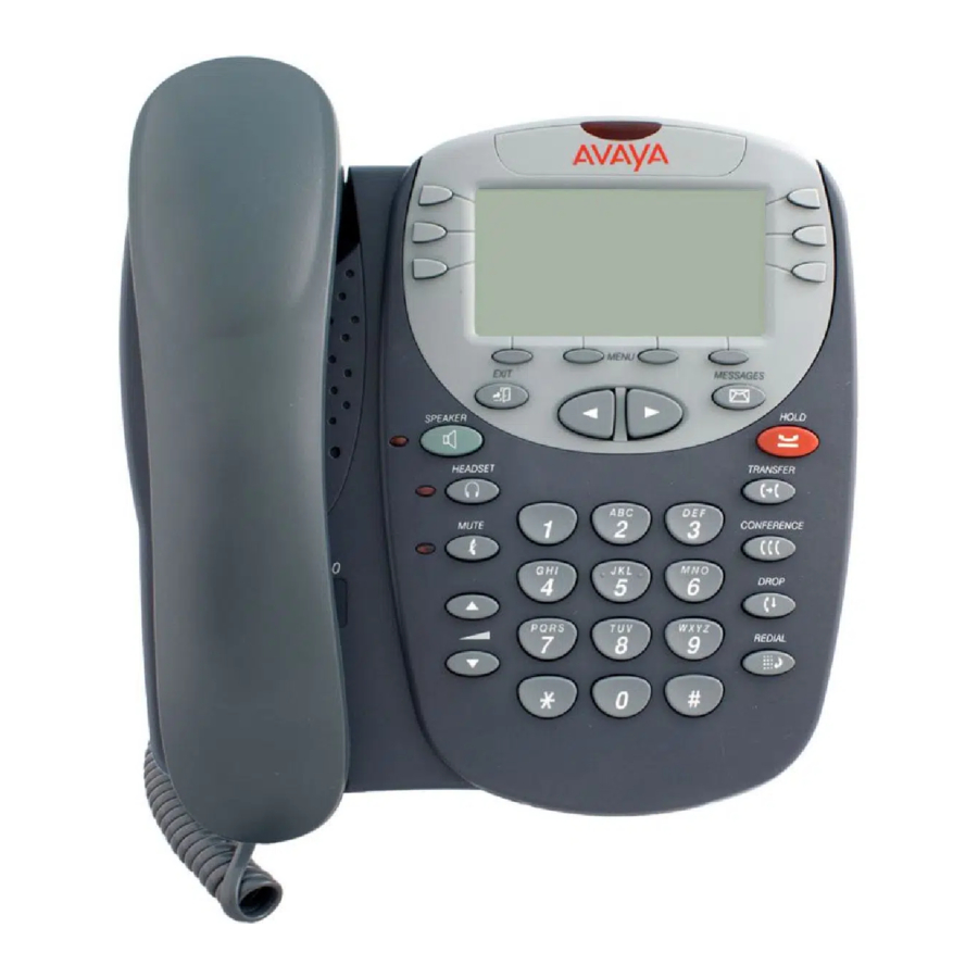 Avaya 2410 Manual