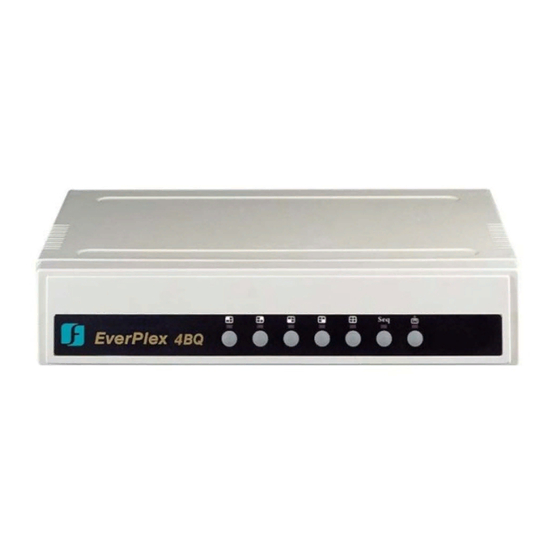 EverFocus EverPlex 4BQ User Manual