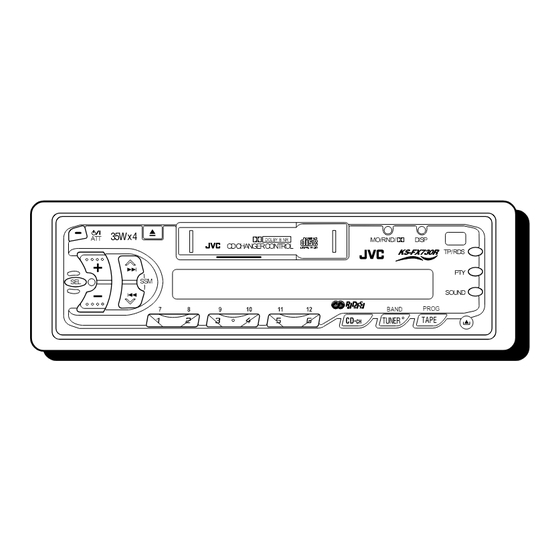 JVC KS-F530R Instructions Manual