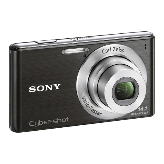 Sony DSC-W530 Instruction Manual